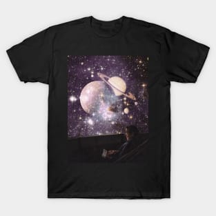 Cosmos Break - Space Aesthetic, Retro Futurism, Sci Fi T-Shirt